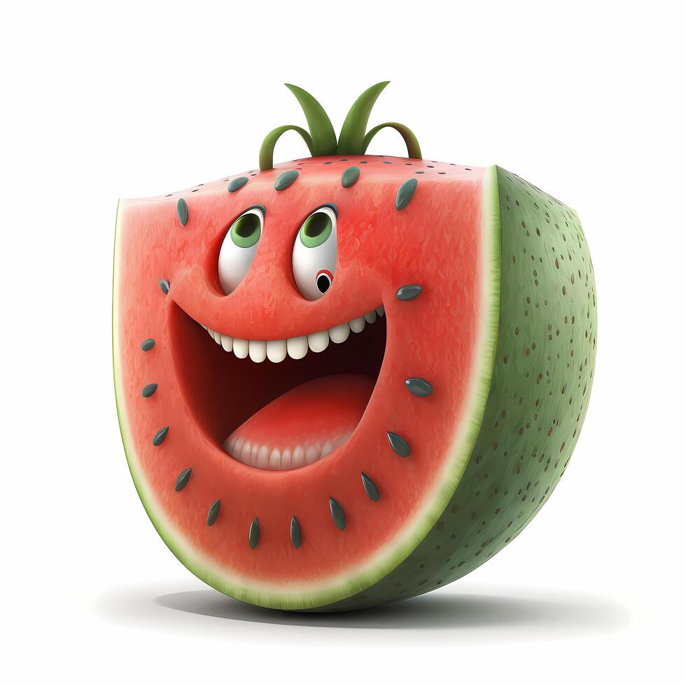 fruit happy character cute photo