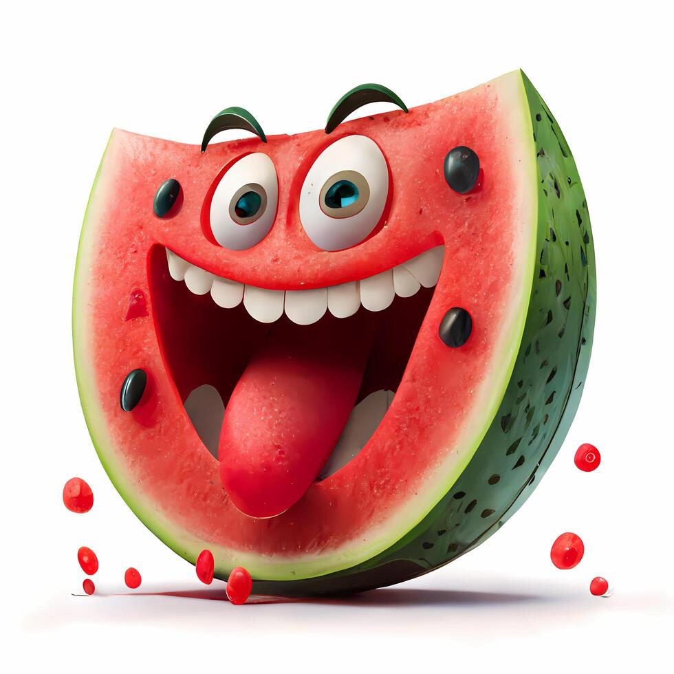 fruit happy character cute photo