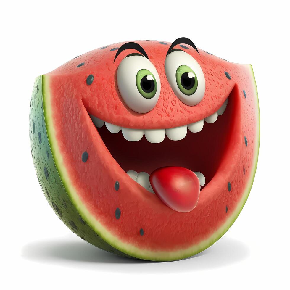 fruit happy character cute photo