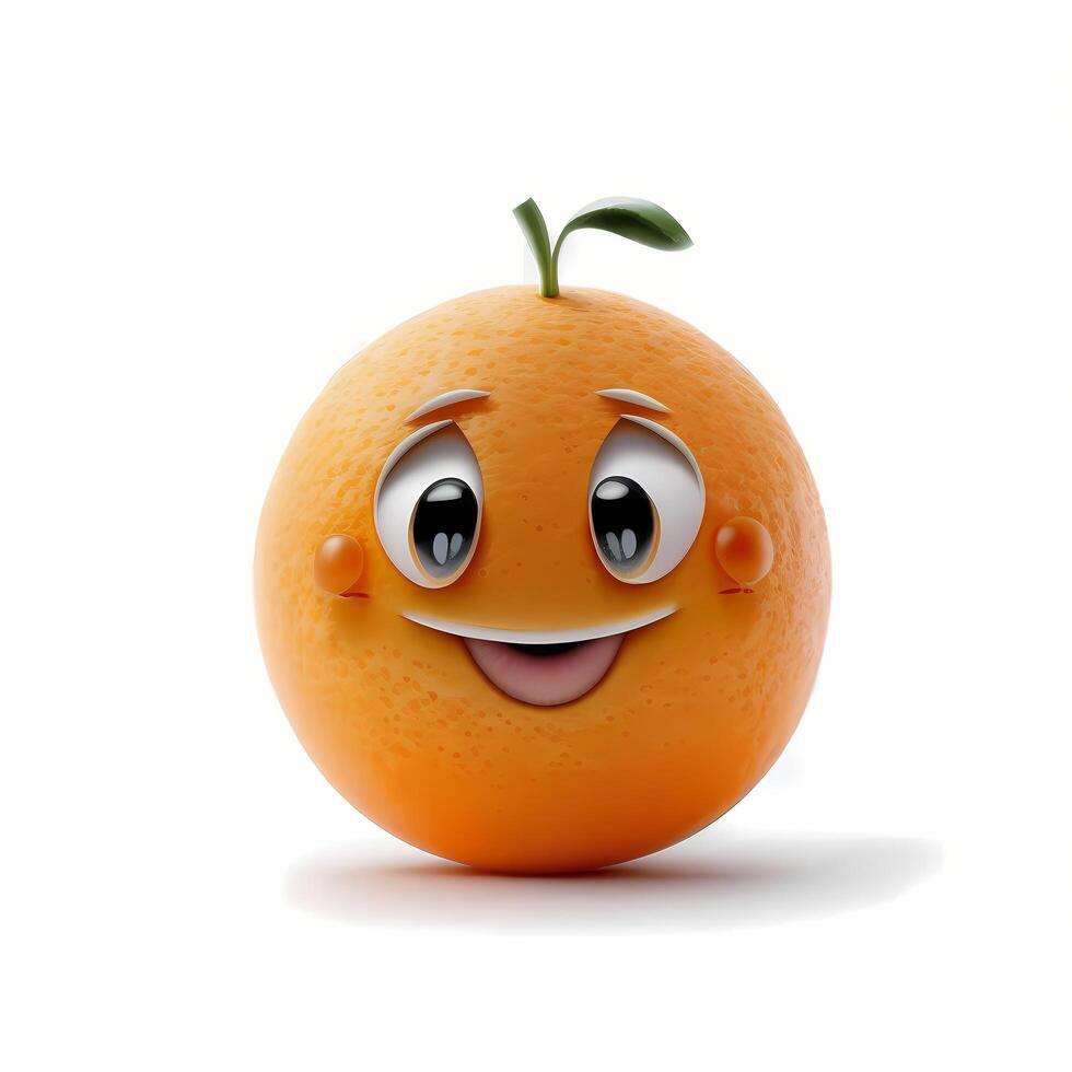 fruit happy character cute photo