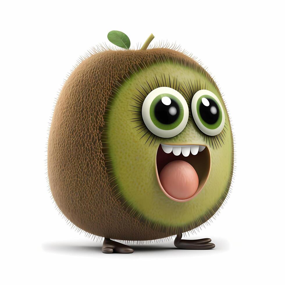 fruit happy character cute photo