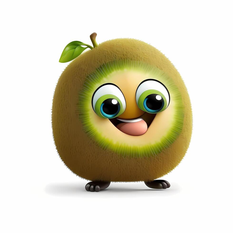fruit happy character cute photo