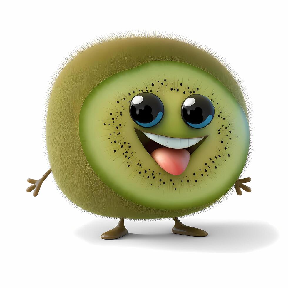 fruit happy character cute photo