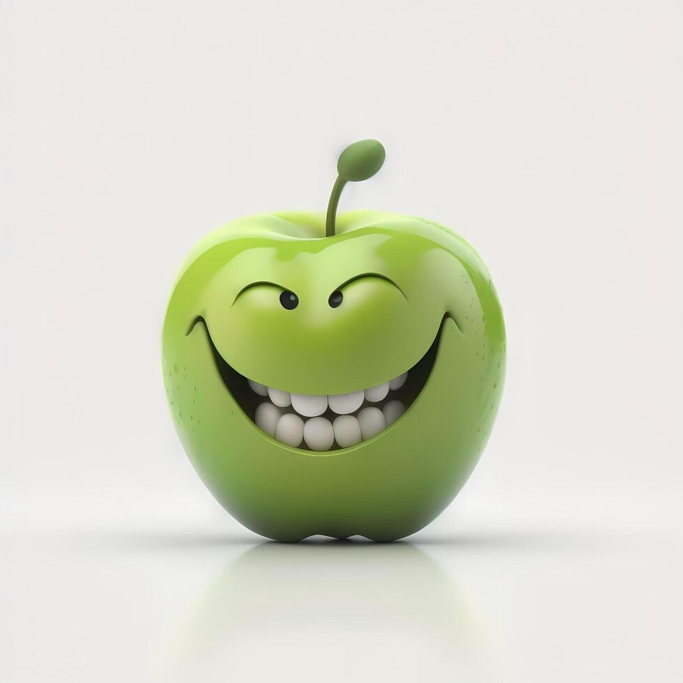 fruit happy character cute photo