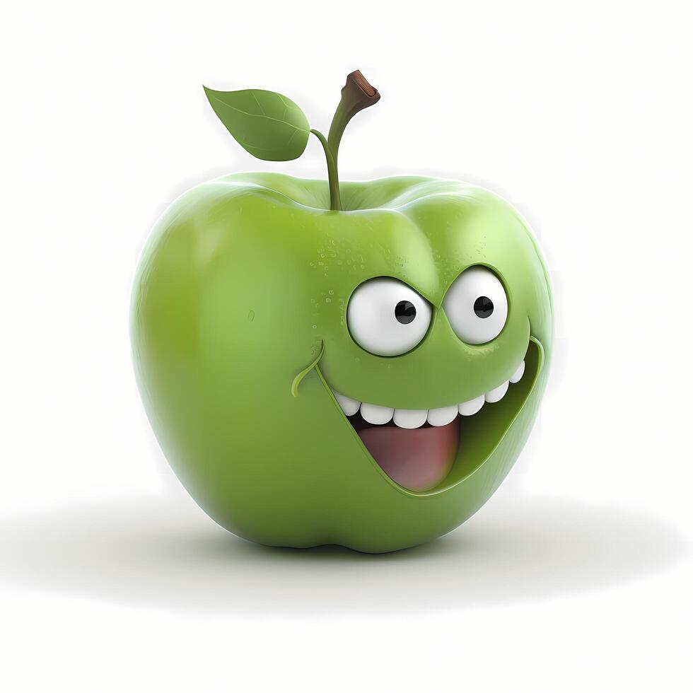 fruit happy character cute photo