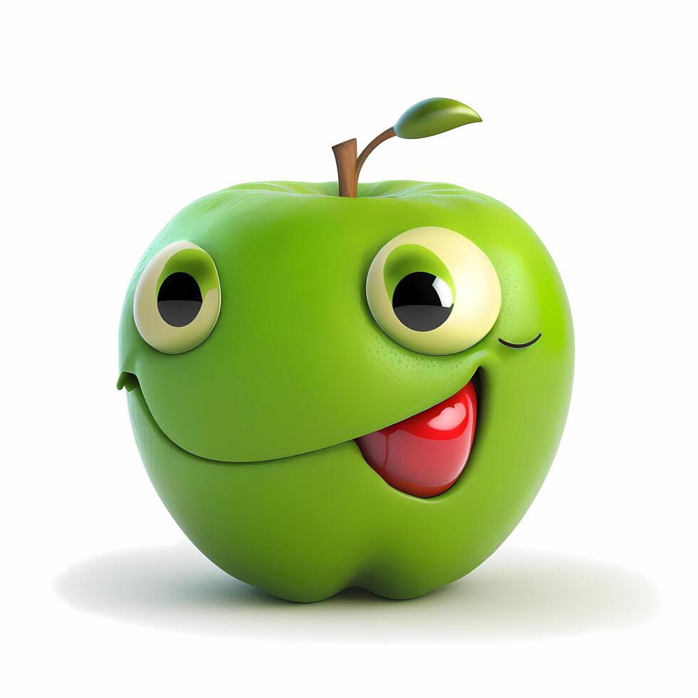 fruit happy character cute photo