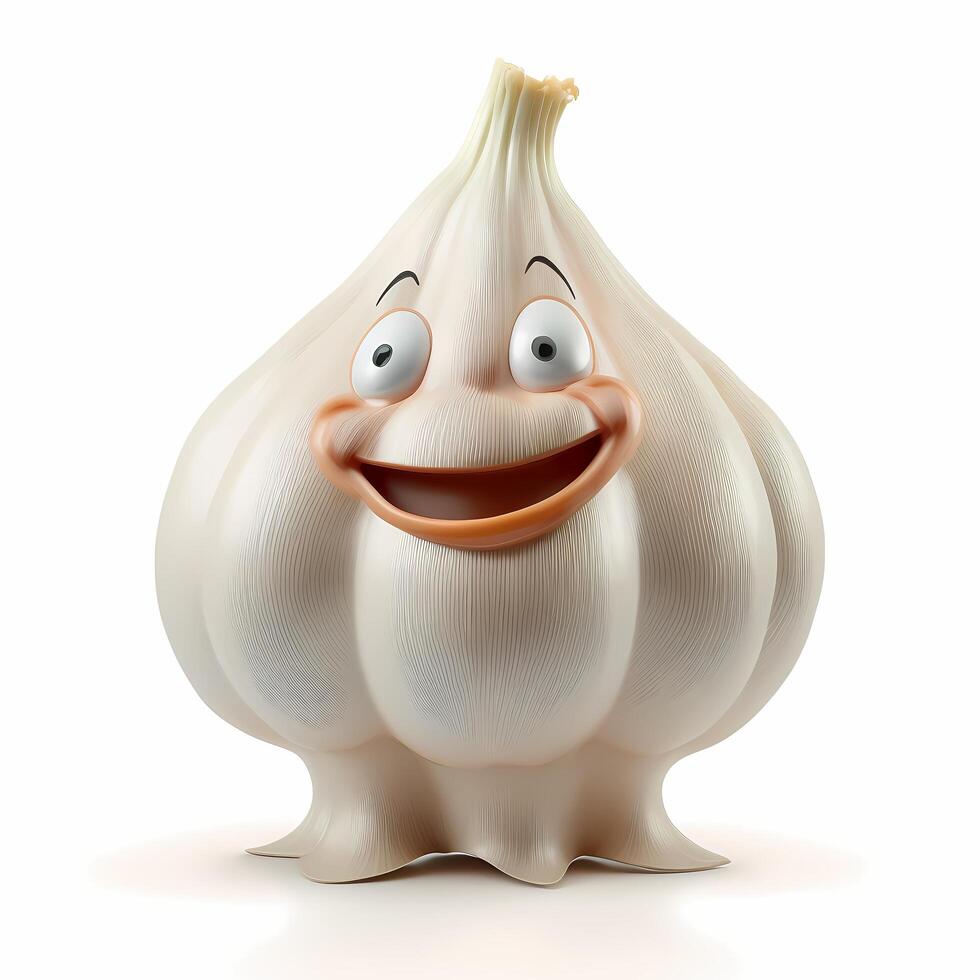 vegetables happy character cute photo