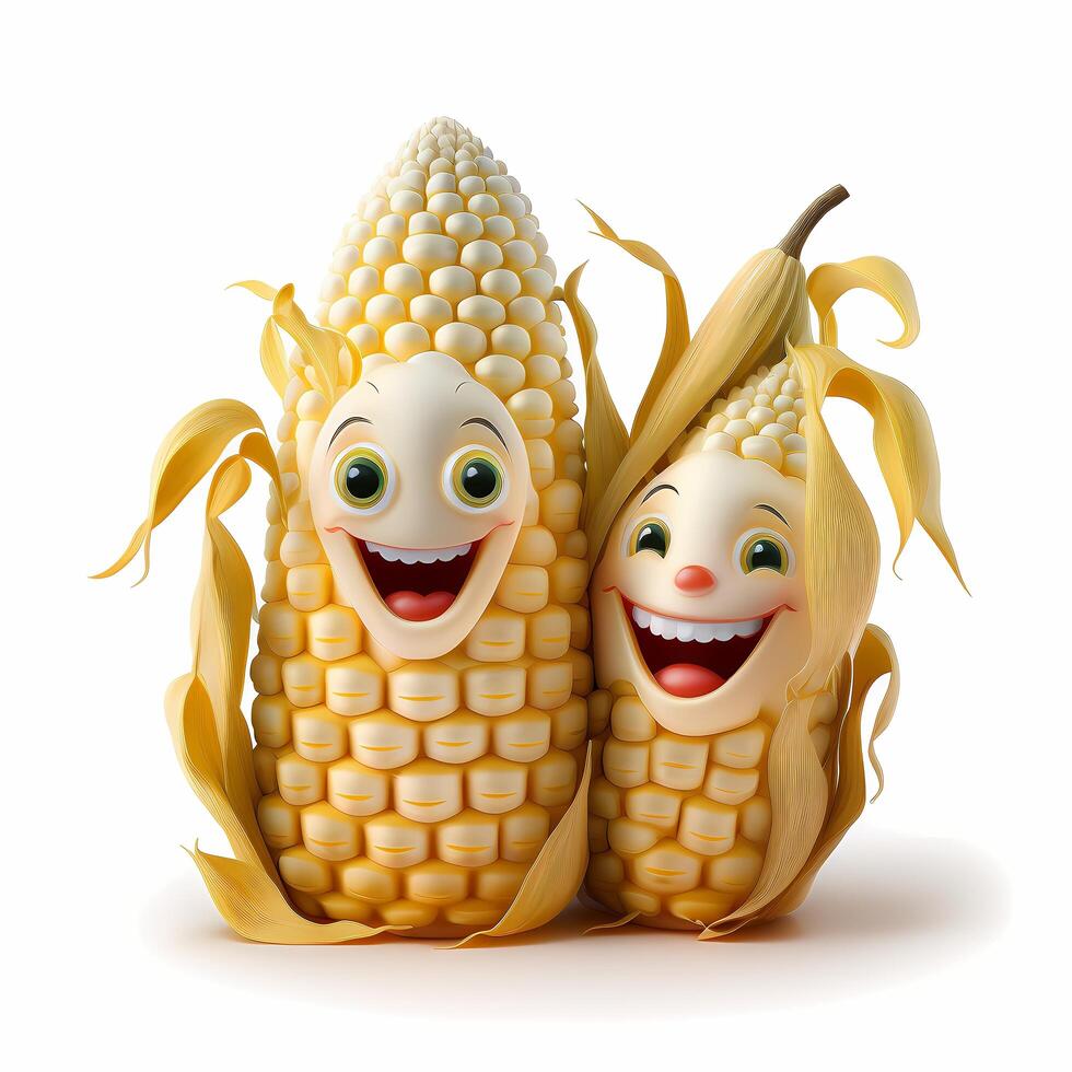 vegetables happy character cute photo