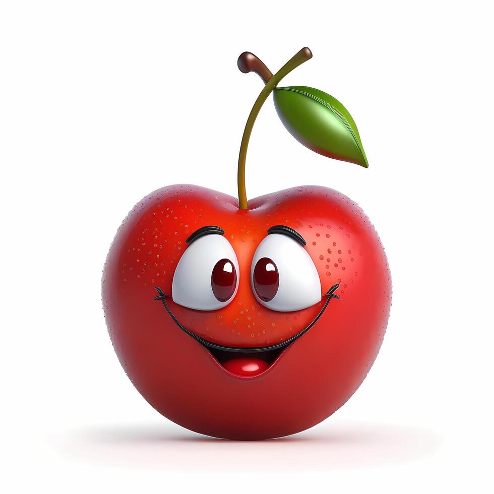 fruit happy character cute photo