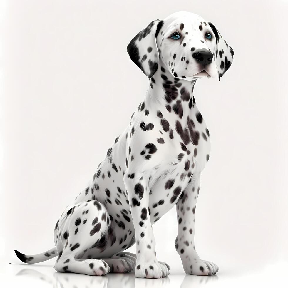 dalmatian animal illustration photo