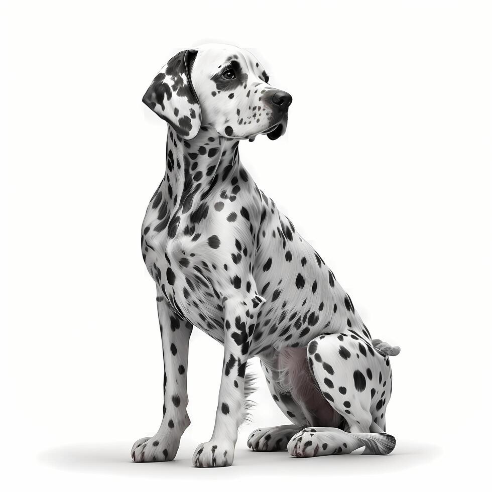 dalmatian dog animal illustration photo