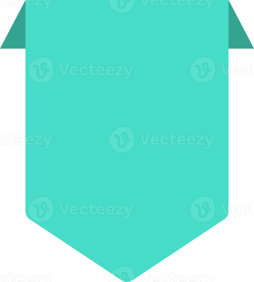 Corner label tag png