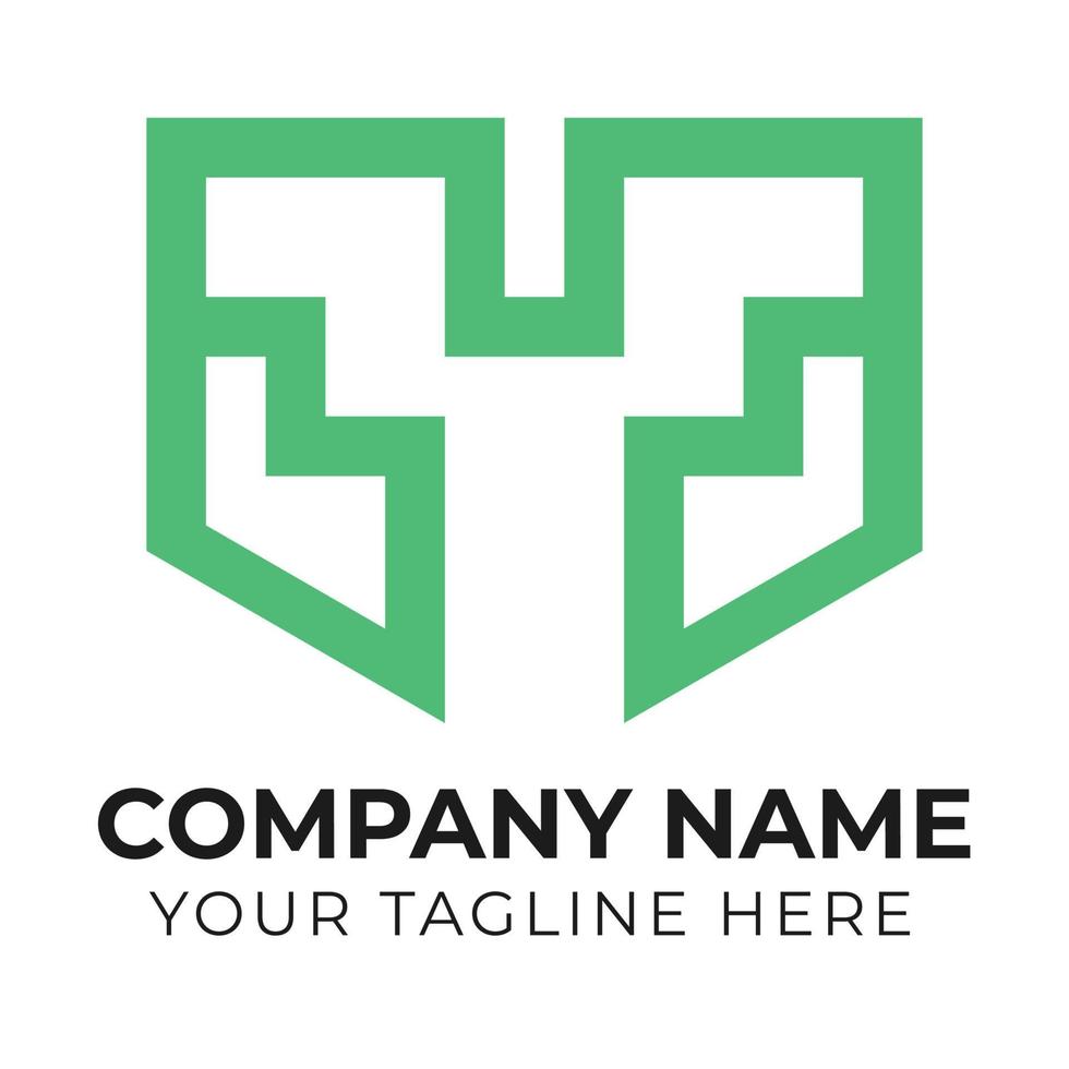 Professional minimal abstract business logo design for all kind company template Free Vector