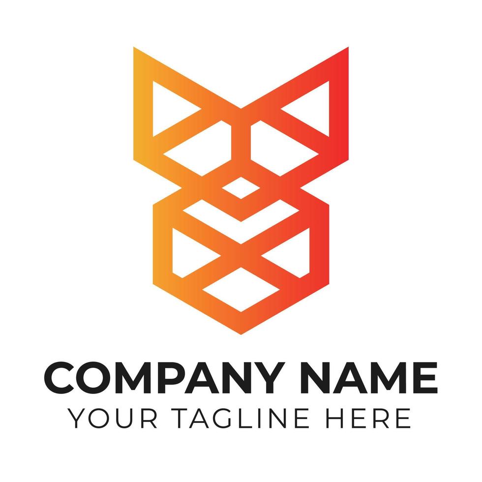 Creative modern abstract business logo design for all kind company template Free Vector