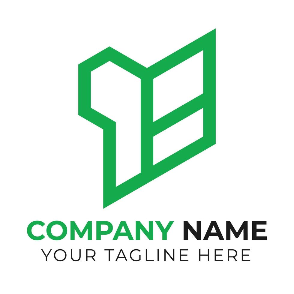 corporativo mínimo resumen negocio logo diseño modelo gratis vector