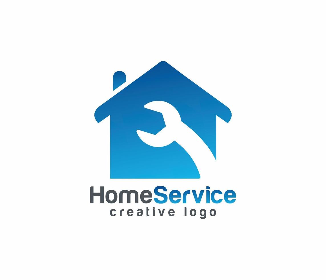 hogar servicios logo vector