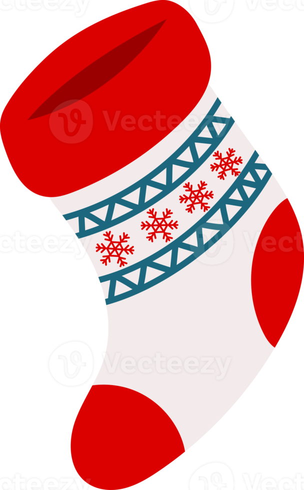 Navidad calcetín, invierno medias, Navidad y invierno decoración png