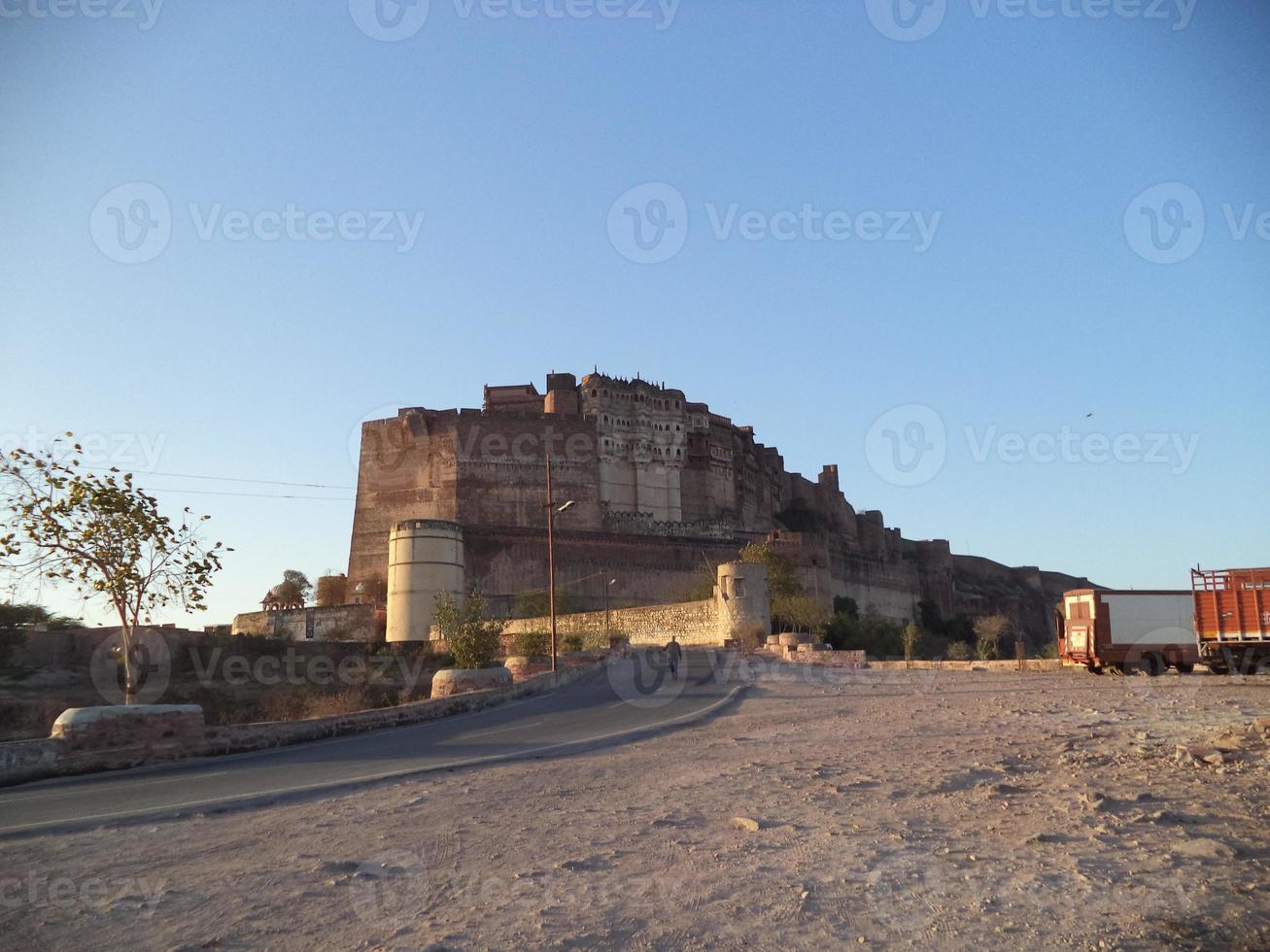 amanecer ver desde Jodhpur ciudad foto