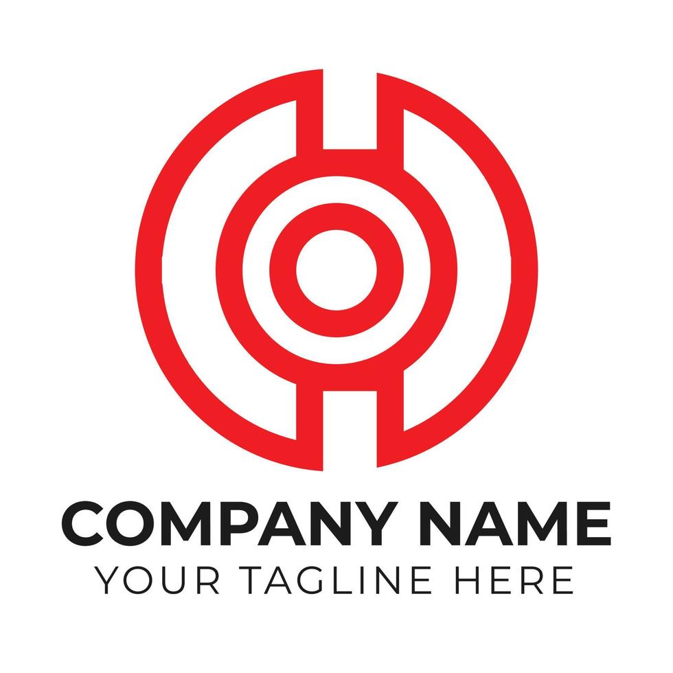 Corporate business logo design template Free Vector