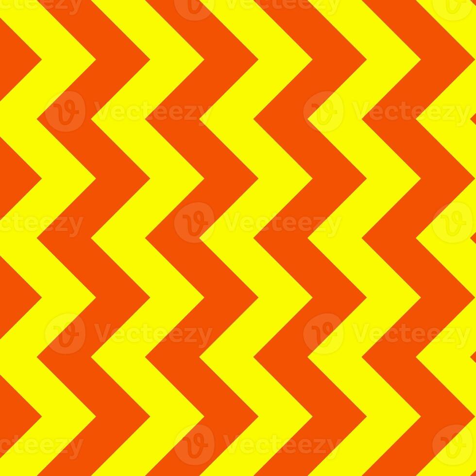 Classic yellow and orange chevron seamless pattern. Seamless zig zag pattern background. Regular texture background. Suitable for poster, brochure, leaflet, backdrop, card, etc. photo