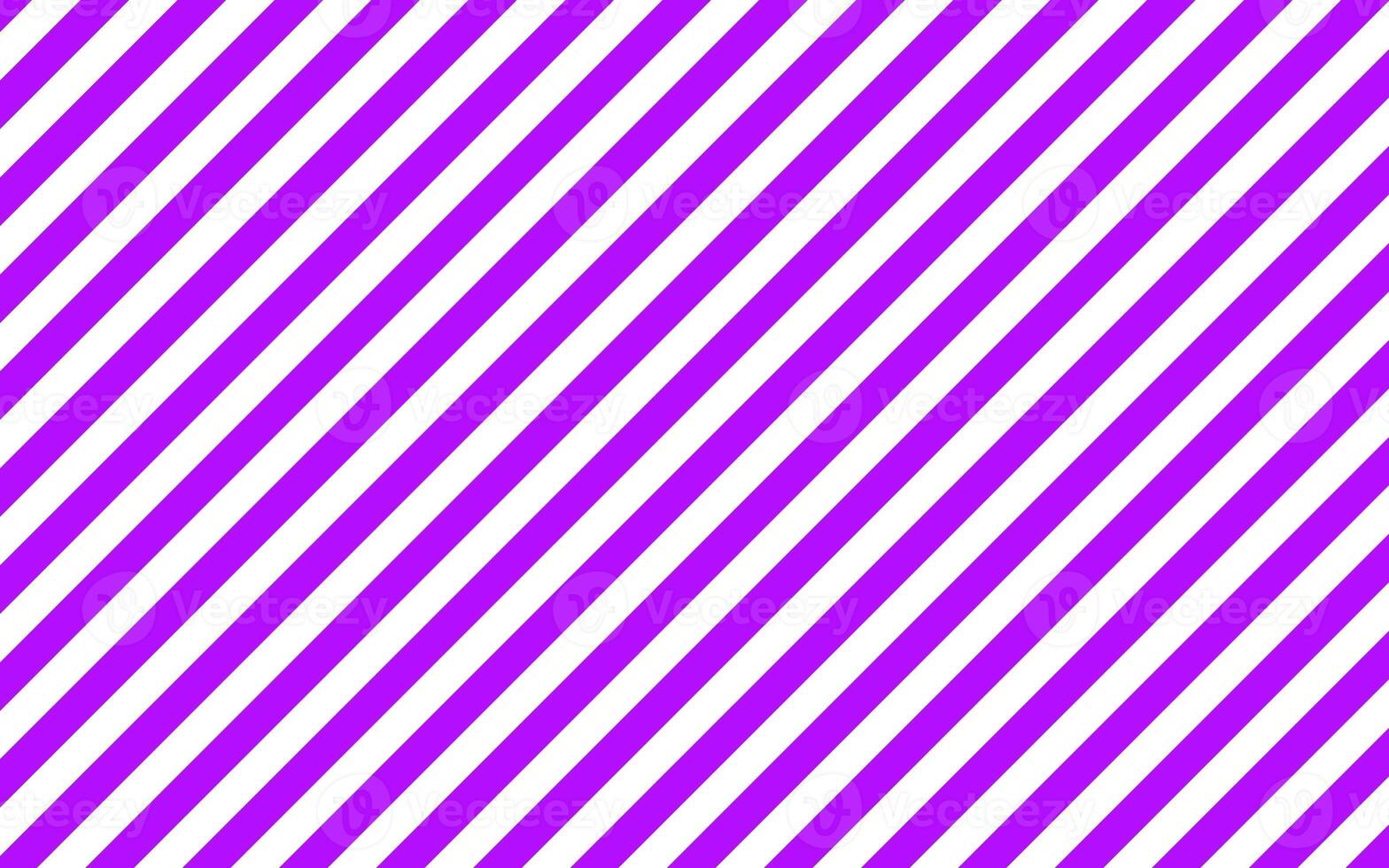 Seamless diagonal violet and white pattern stripe background. Simple and soft diagonal striped background. Retro and vintage design concept. Suitable for leaflet, brochure, poster, backdrop, etc. photo