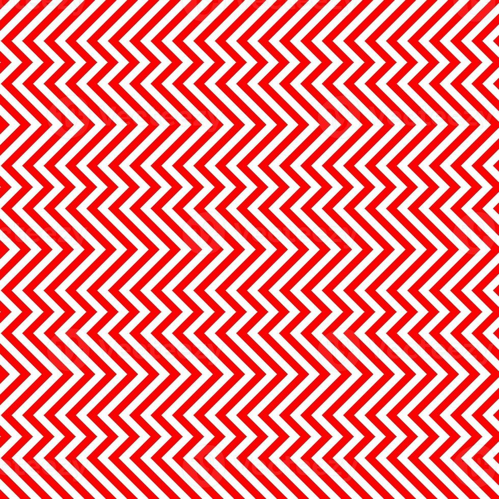 clásico rojo y blanco cheurón sin costura modelo. sin costura zig zag modelo antecedentes. regular textura antecedentes. adecuado para póster, folleto, folleto, fondo, tarjeta, etc. foto