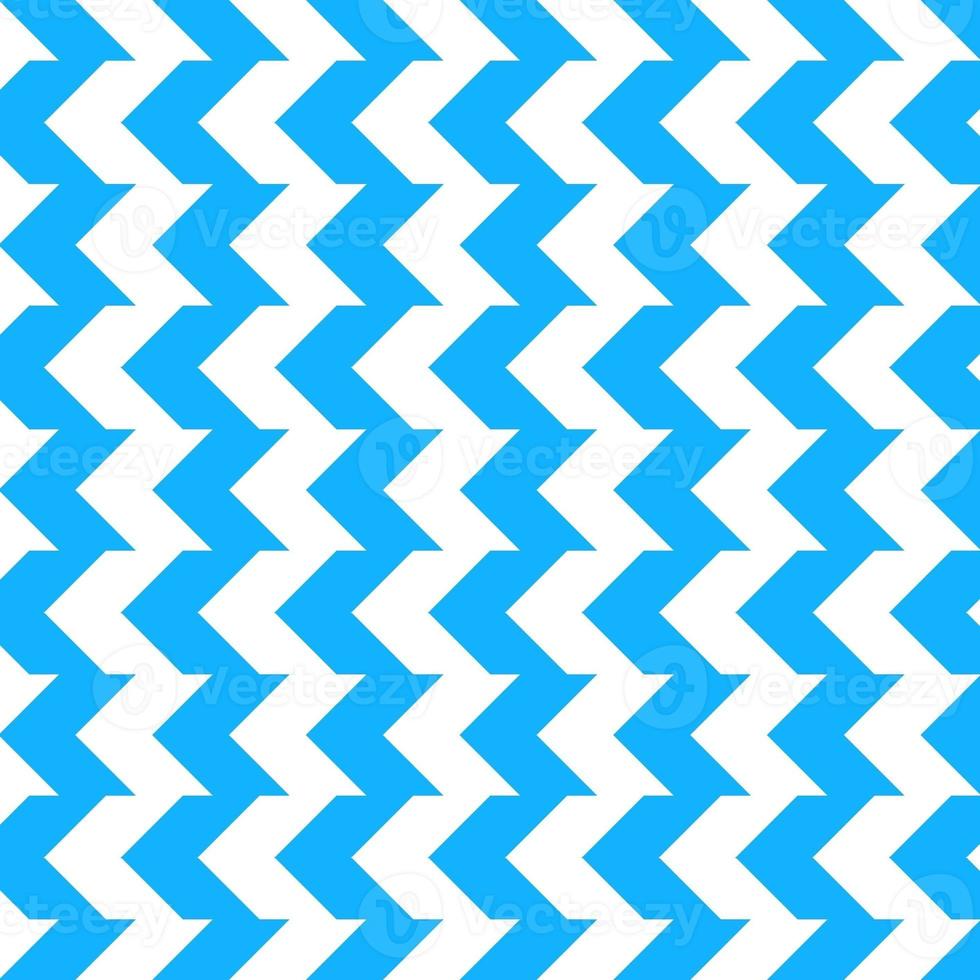 Classic cyan and white chevron seamless pattern. Seamless zig zag pattern background. Regular texture background. Suitable for poster, brochure, leaflet, backdrop, card, etc. photo