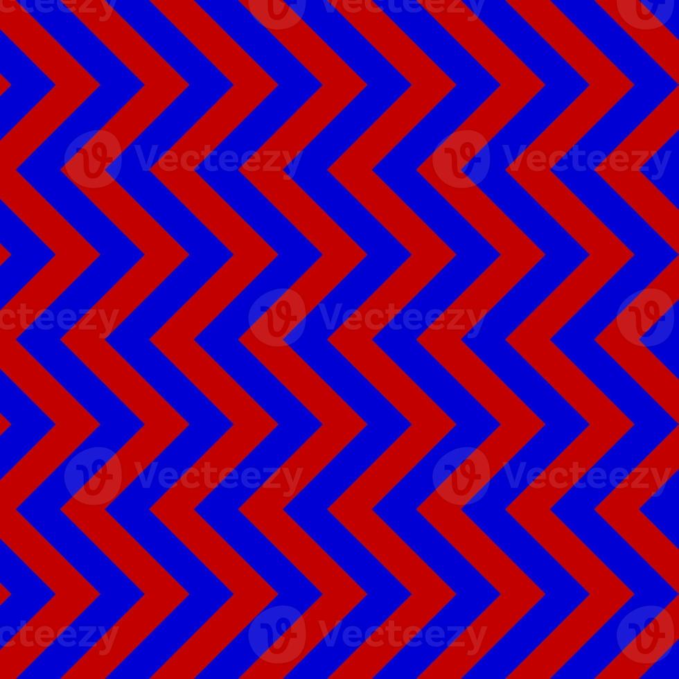 Classic red and blue chevron seamless pattern. Seamless zig zag pattern background. Regular texture background. Suitable for poster, brochure, leaflet, backdrop, card, etc. photo