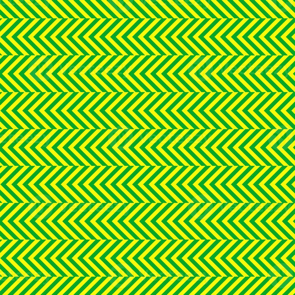 clásico verde y amarillo cheurón sin costura modelo. sin costura zig zag modelo antecedentes. regular textura antecedentes. adecuado para póster, folleto, folleto, fondo, tarjeta, etc. foto