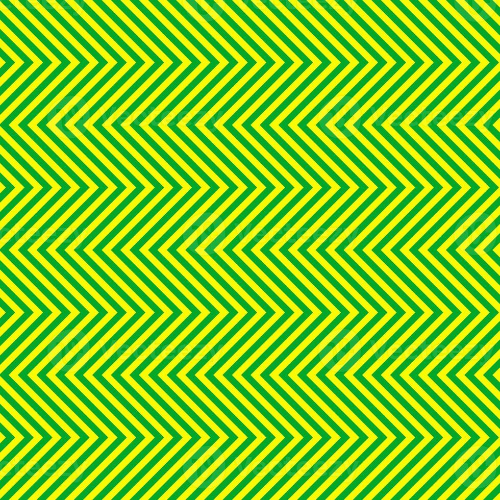 Classic green and yellow chevron seamless pattern. Seamless zig zag pattern background. Regular texture background. Suitable for poster, brochure, leaflet, backdrop, card, etc. photo