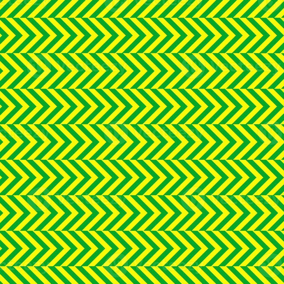 Classic green and yellow chevron seamless pattern. Seamless zig zag pattern background. Regular texture background. Suitable for poster, brochure, leaflet, backdrop, card, etc. photo