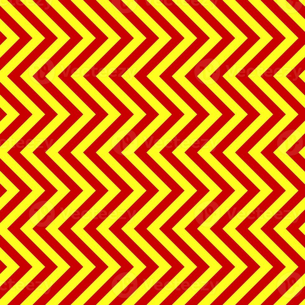 Classic red and yellow chevron seamless pattern. Seamless zig zag pattern background. Regular texture background. Suitable for poster, brochure, leaflet, backdrop, card, etc. photo