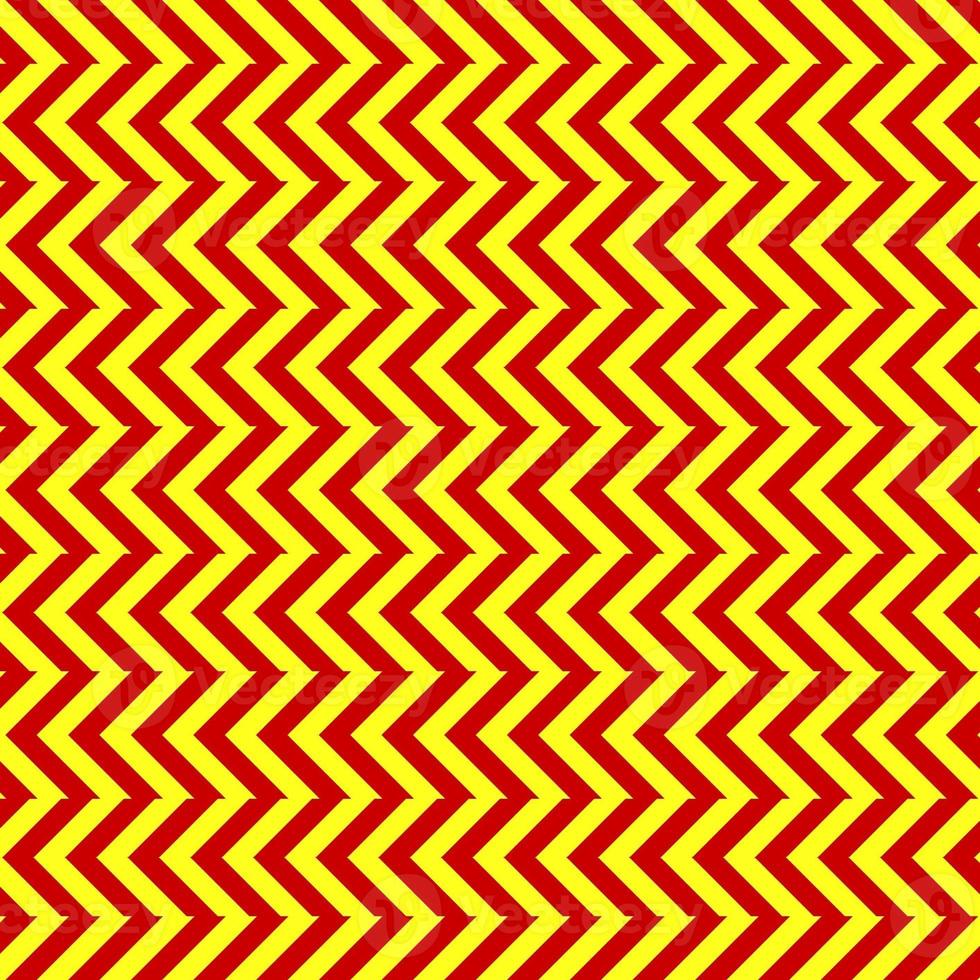 Classic red and yellow chevron seamless pattern. Seamless zig zag pattern background. Regular texture background. Suitable for poster, brochure, leaflet, backdrop, card, etc. photo