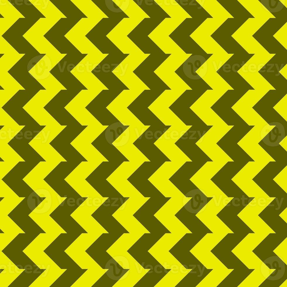 Classic olive green and yellow chevron seamless pattern. Seamless zig zag pattern background. Regular texture background. Suitable for poster, brochure, leaflet, backdrop, card. photo