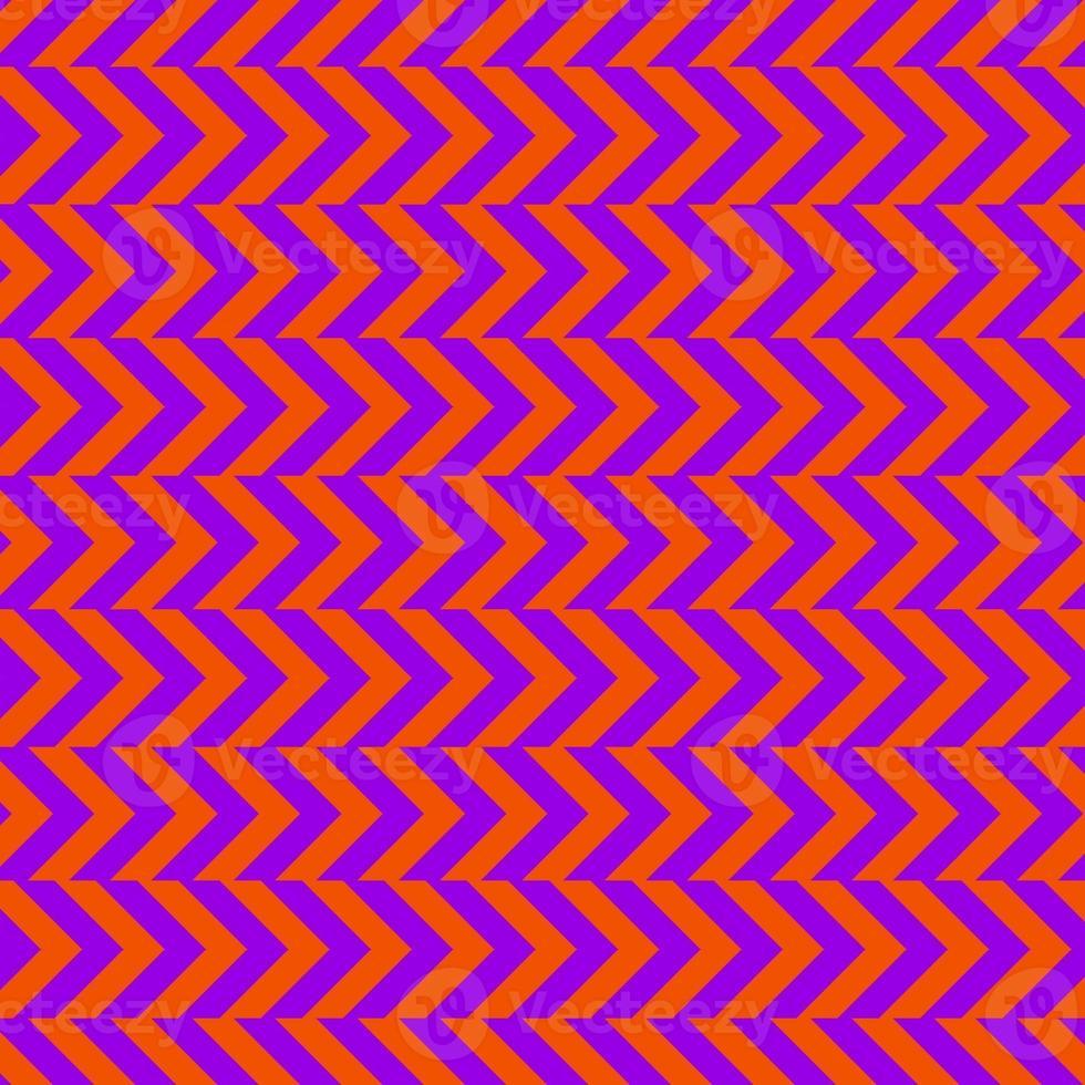 Classic violet and orange chevron seamless pattern. Seamless zig zag pattern background. Regular texture background. Suitable for poster, brochure, leaflet, backdrop, card, etc. photo