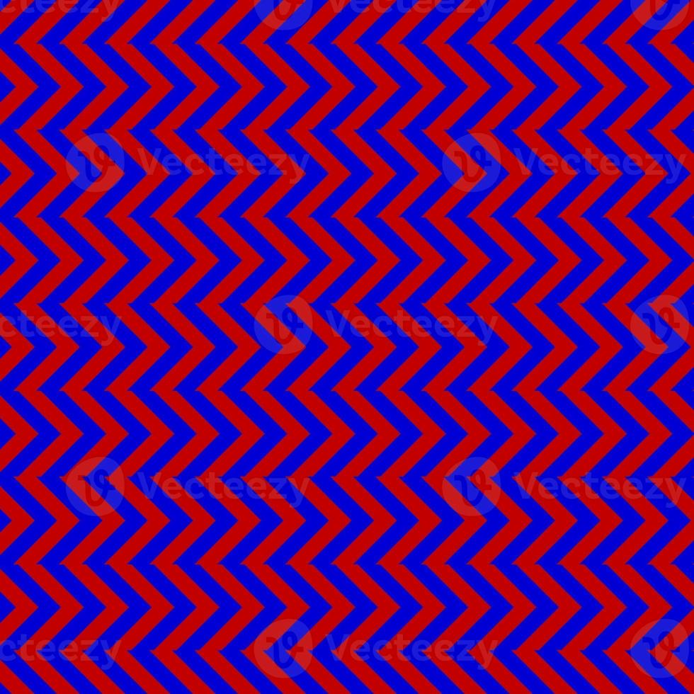 Classic red and blue chevron seamless pattern. Seamless zig zag pattern background. Regular texture background. Suitable for poster, brochure, leaflet, backdrop, card, etc. photo