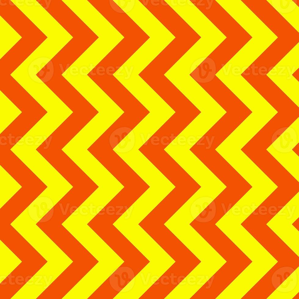 Classic yellow and orange chevron seamless pattern. Seamless zig zag pattern background. Regular texture background. Suitable for poster, brochure, leaflet, backdrop, card, etc. photo