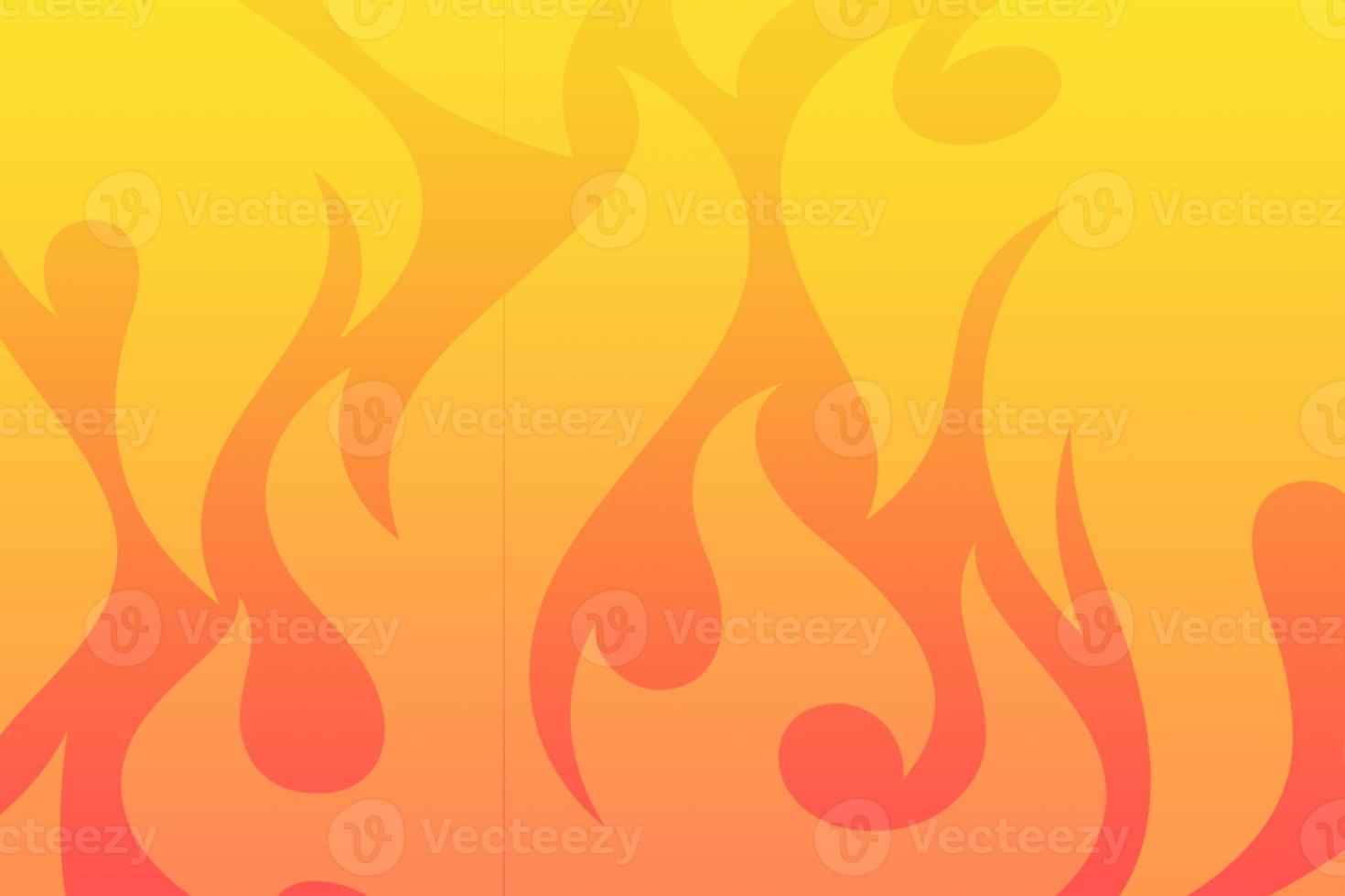 Comic book fantastic fire abstract background, Design template page, Banner for social media post design, yellow and red Gradient Background photo