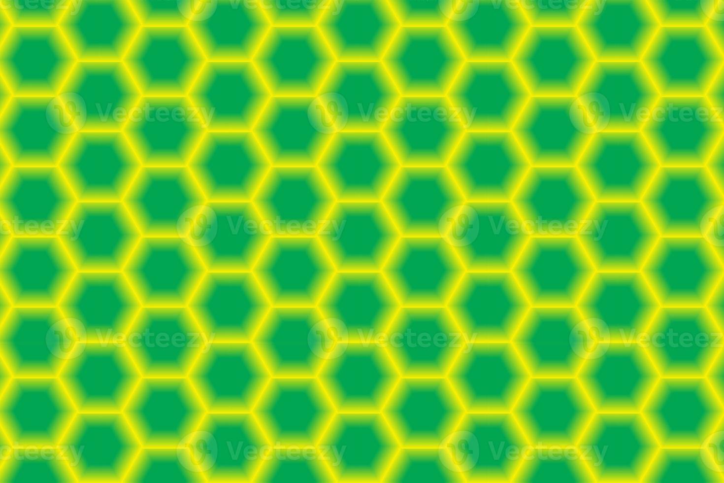 Abstract Yellow shine honey bee shell banner, diamond shape pattern, Green shell Background download with space for text photo