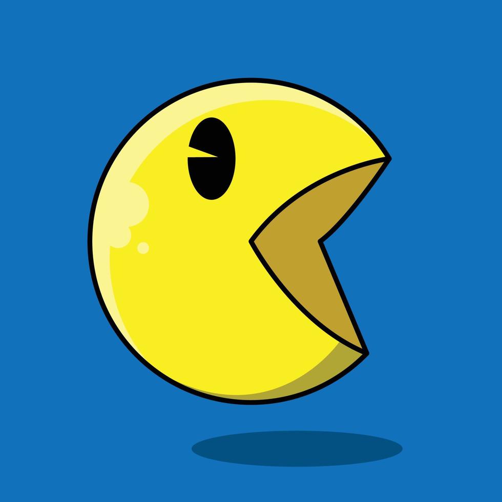 el ilustración de pacman vector