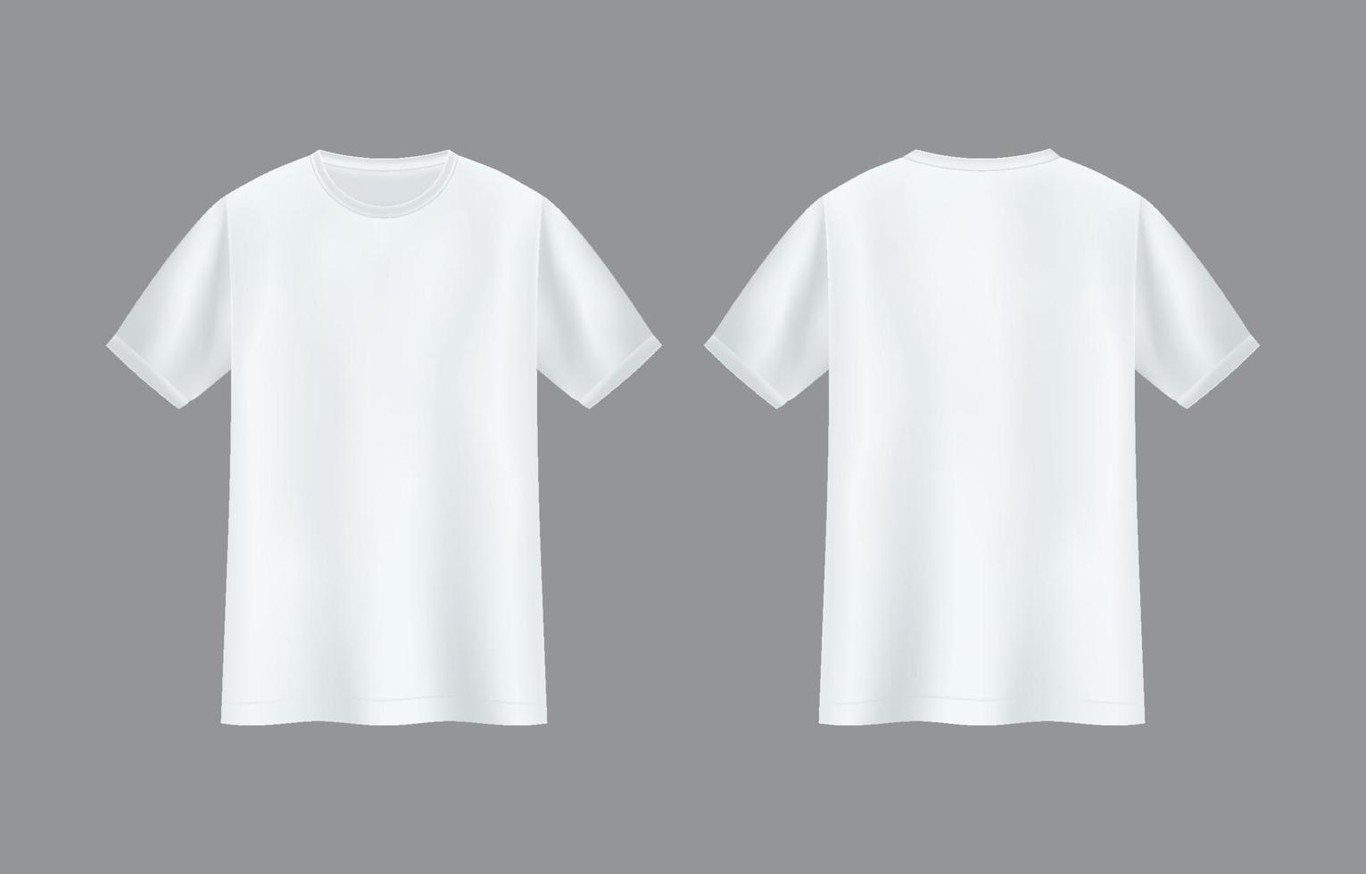 White 3D T Shirt Mock Up 21885009 Vector Art at Vecteezy