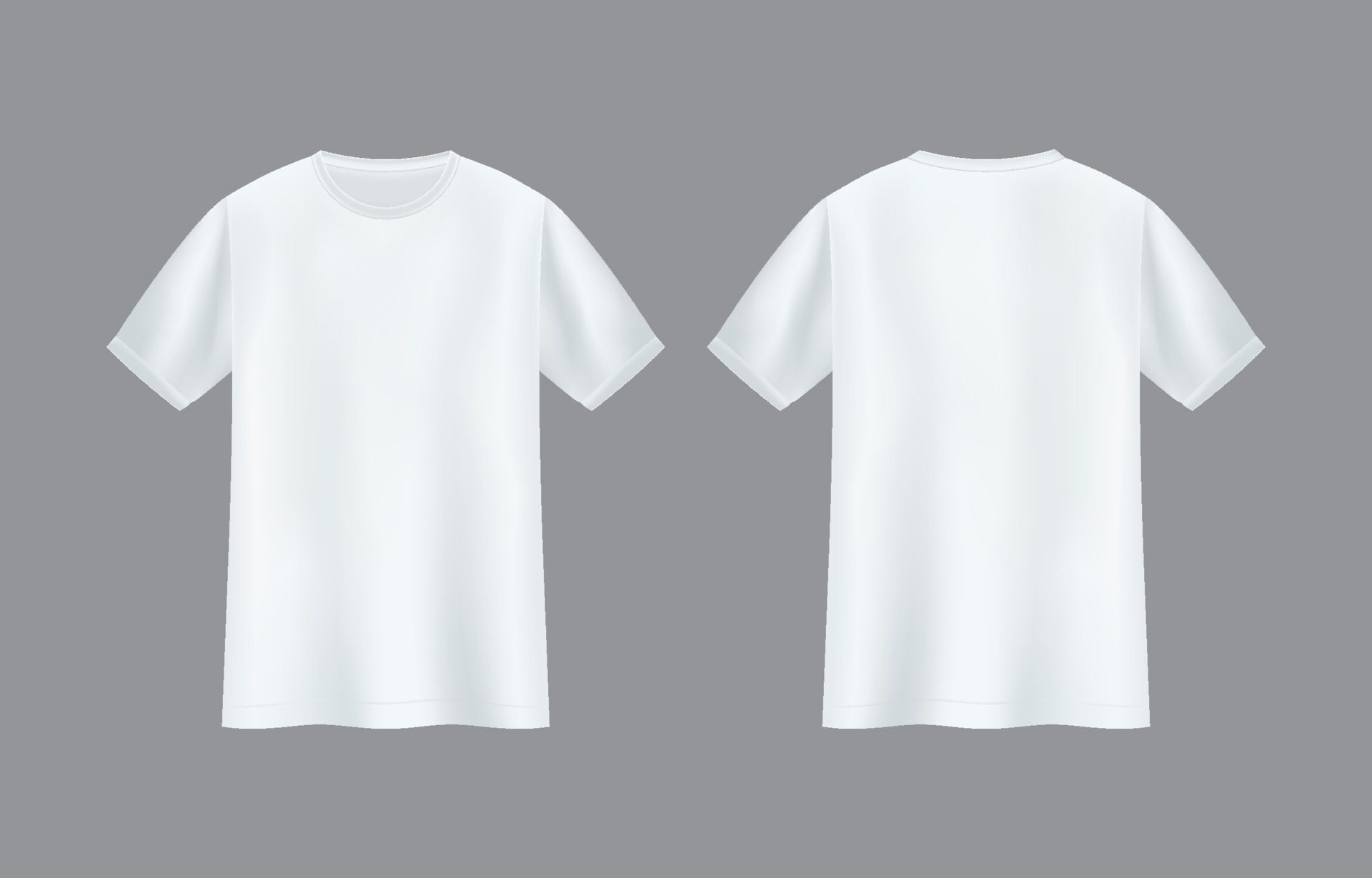 White 3D T Shirt Mock Up 21885009 Vector Art at Vecteezy