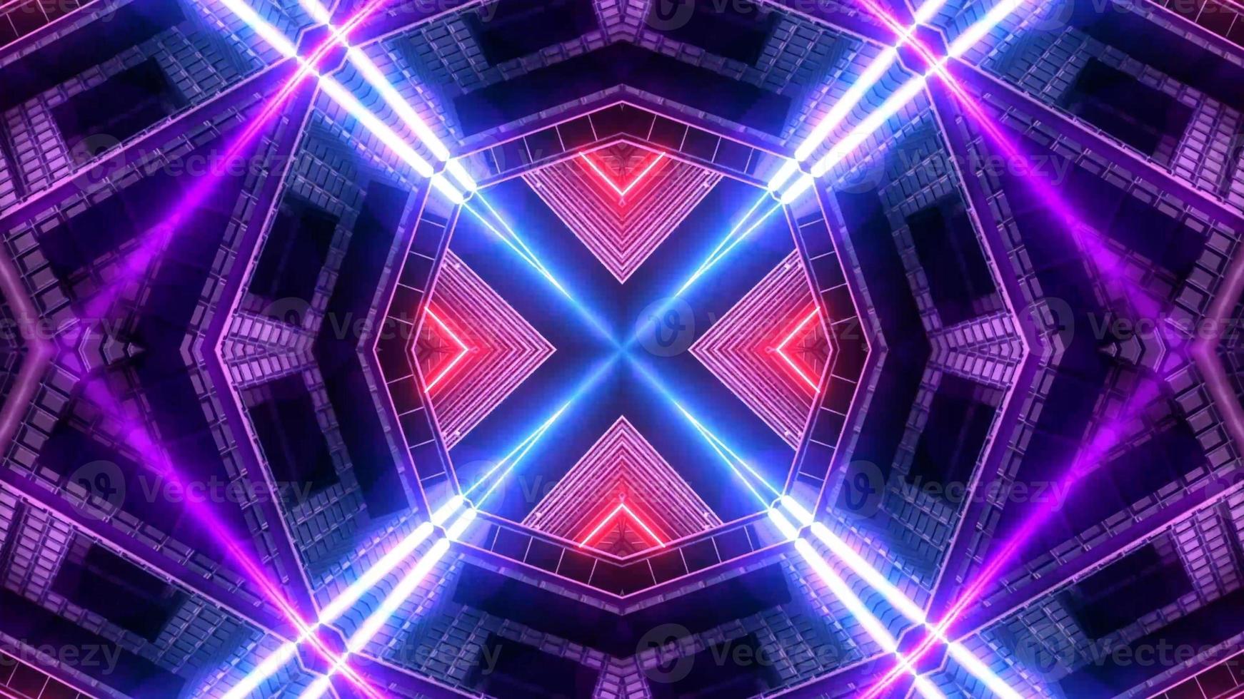 Retro Background, Motion Design, Live Wallpaper, VJ Loop, Tunnel Background, 4K Background photo