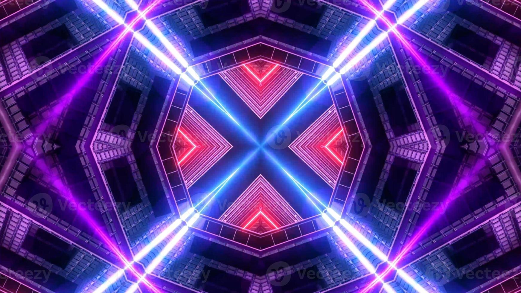 Retro Background, Motion Design, Live Wallpaper, VJ Loop, Tunnel Background, 4K Background photo