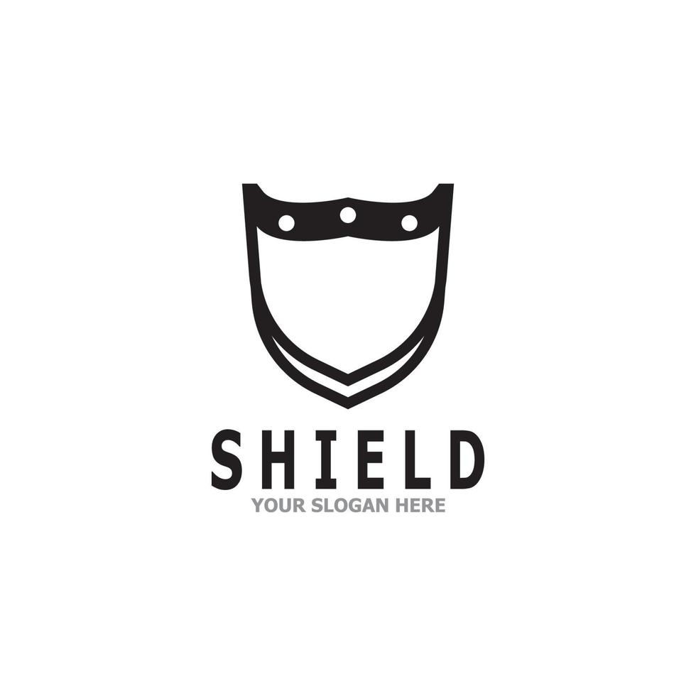 Shield Protection Logo Vector Illustration