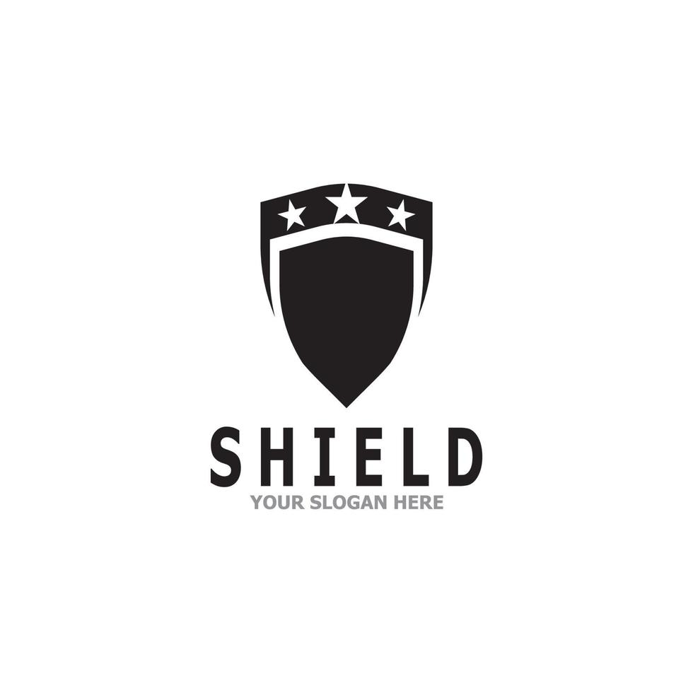 Shield Protection Logo Vector Illustration 21885392 Vector Art at Vecteezy