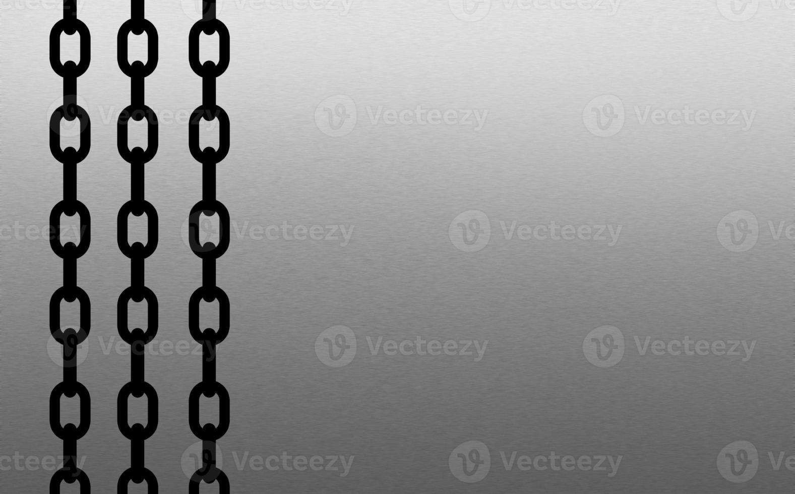 Chain and metal background photo