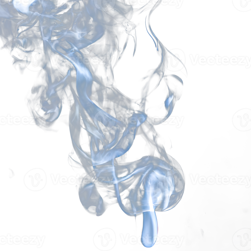 close up of smoke. whirling white smoke. png