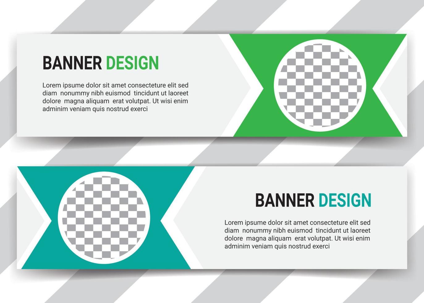 business cover page or web ads banner design template Free Vector