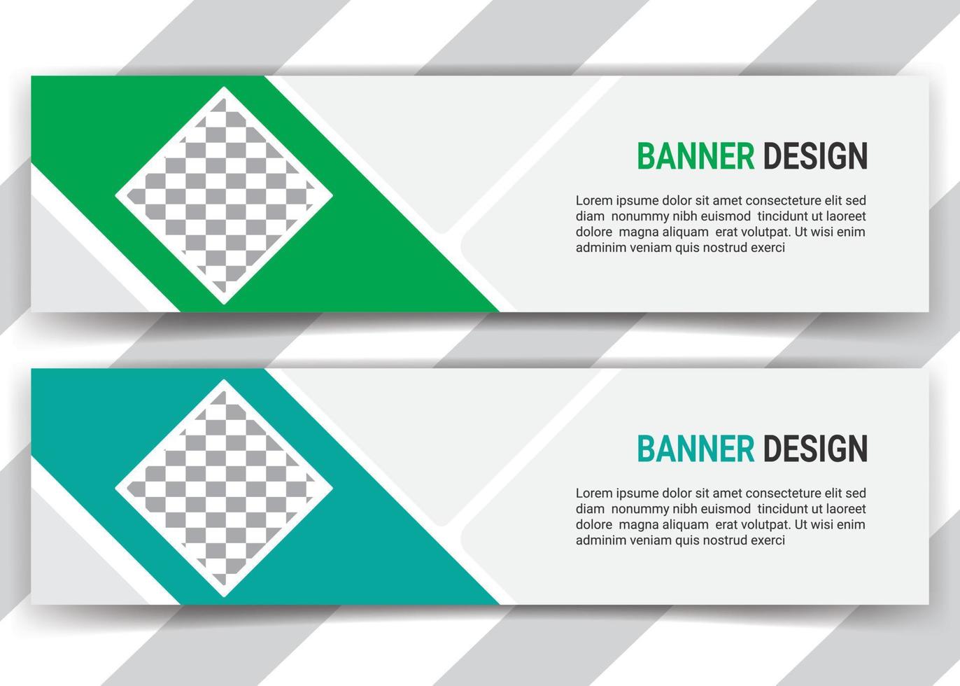business cover page or web ads banner design template Free Vector